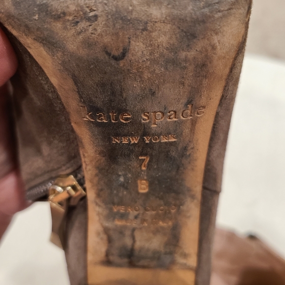Kate spade  brown suede ankle boots - Picture 6 of 11